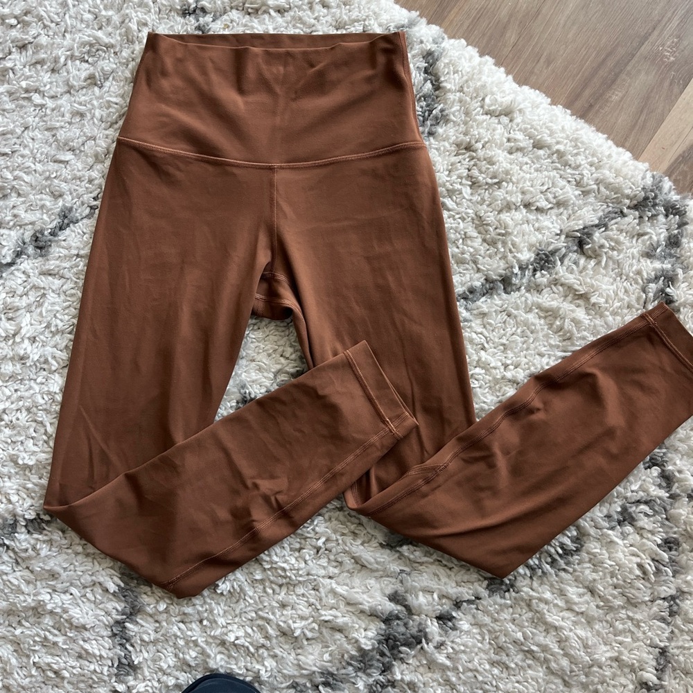 Brown lululemon align 4 25”
